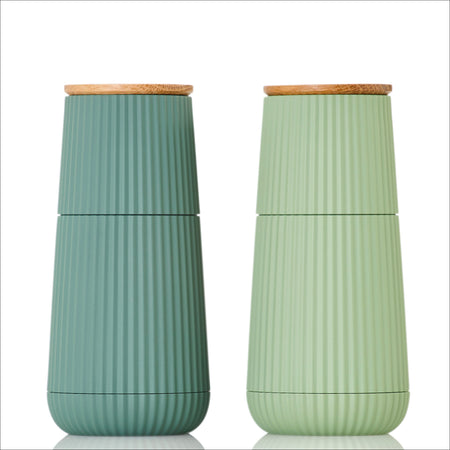 PEPER & ZOUTMOLEN SCAPE SET<BR>DONKER & LICHT GROEN